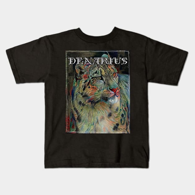 Stitched Up Tiger Kids T-Shirt by DenariusClothing